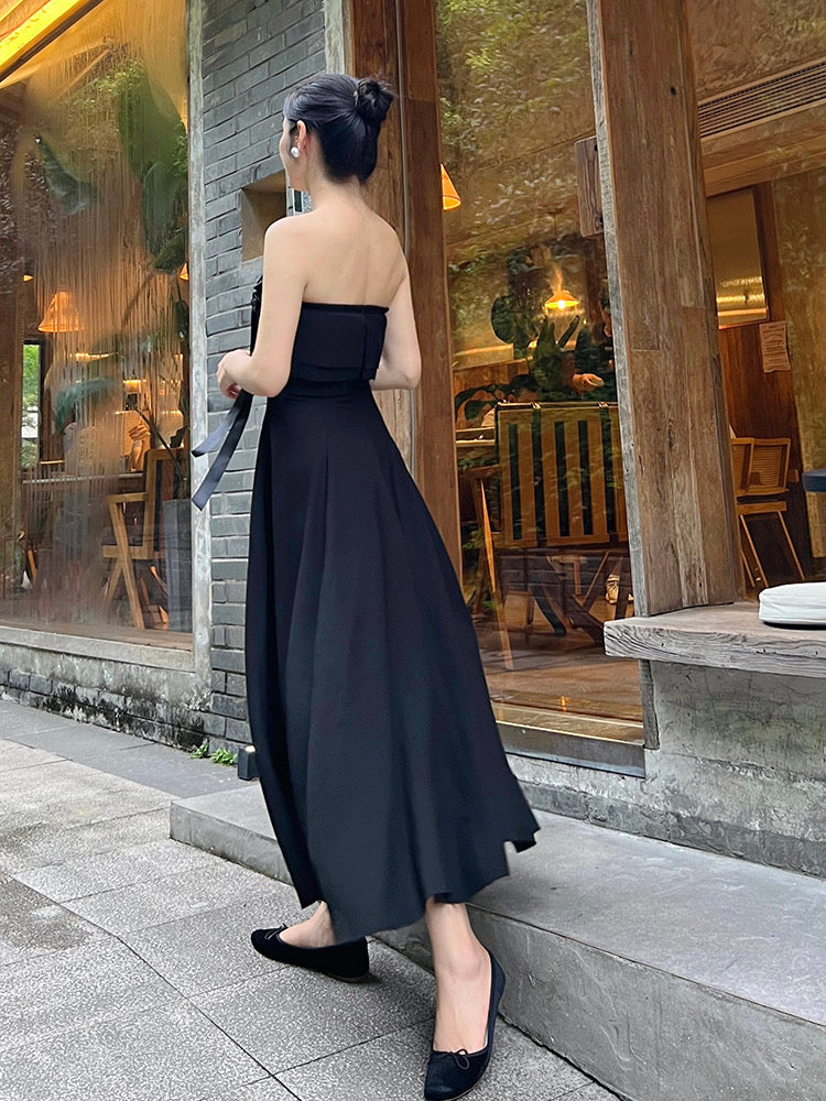 Black Rozi Maxi Dress