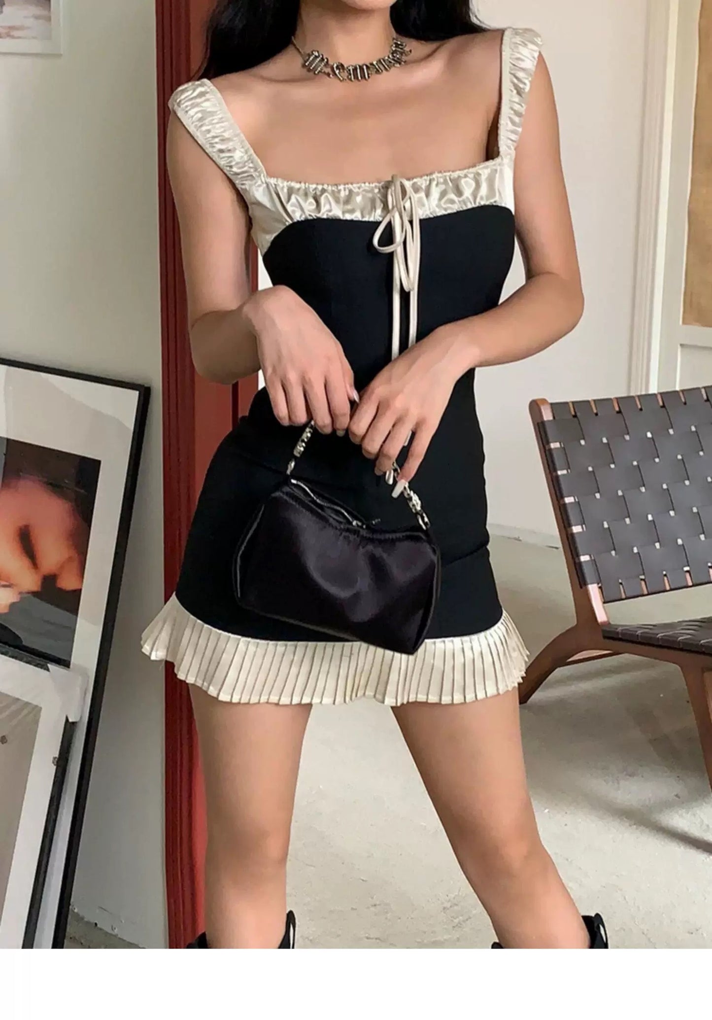 Coquette Silky Dress