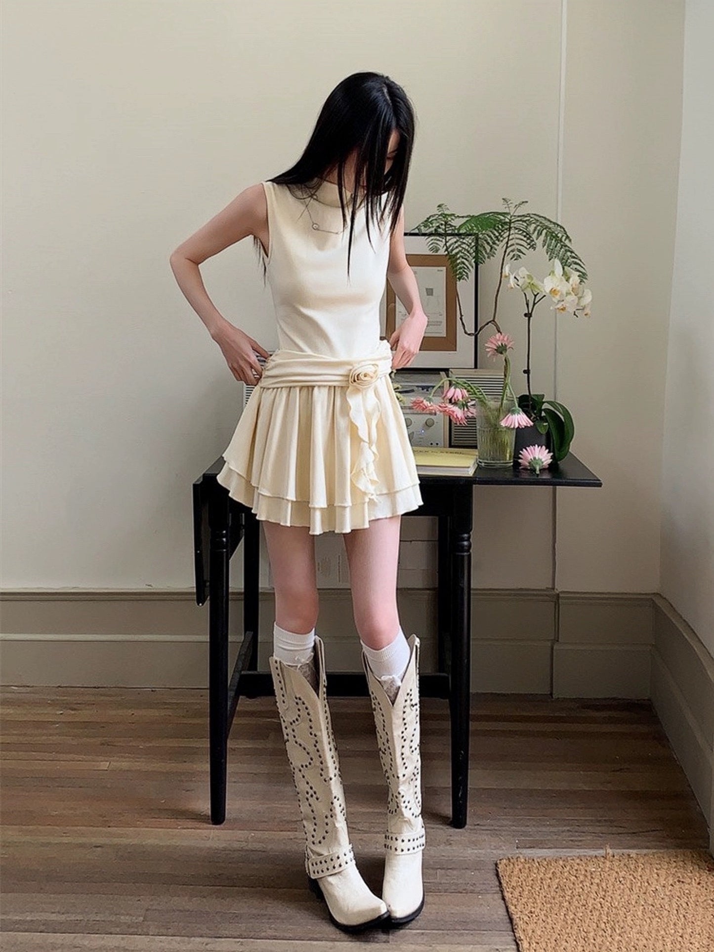 Delight Rose Dress