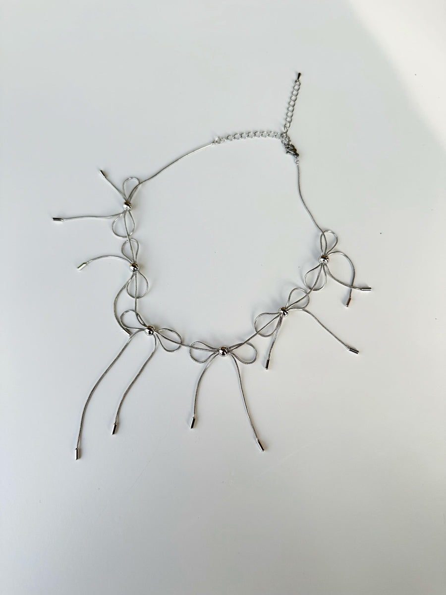Bowknot Chain Choker